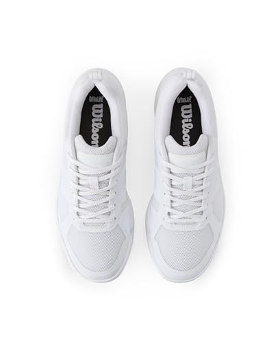 Pickleball Shoe for Men Wilson Pickle Pro 13 White - Wide Toe Box, Court Sports