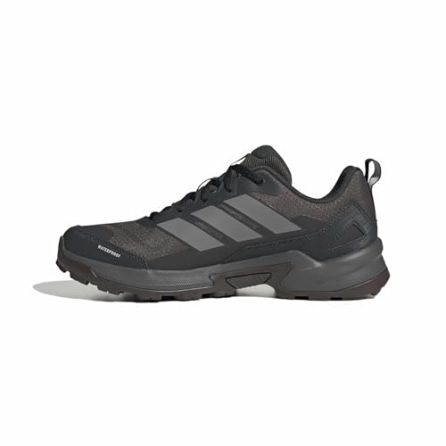 adidas Mens Terrex Eastrail 3 Climaproof Hiking Sneakers - Shadow Olive/Grey/Carbon, Black