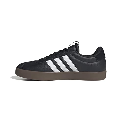 adidas Women's Vl Court Bold Sneakers Black White Gum Platform Shoe
