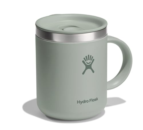 Hydro Flask 12 Oz Insulated Travel Mug - Agave Green, Leak-Resistant