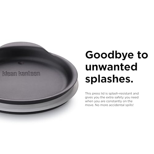 Klean Kanteen Tumbler Lid 1 Pack - Dishwasher Safe, BPA-Free Replacement for 8-20 oz Tumblers - Black