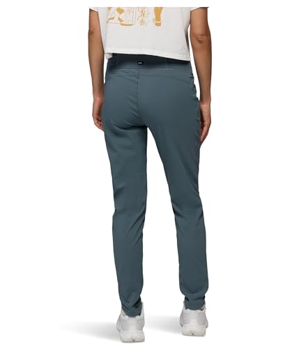 PrAna Koen Daily Pants - Small Grey Blue Pull-On Activewear Trousers
