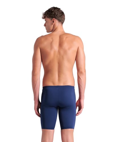 Men's Performance Diamond Swim Jammer - Navy/Red, 30 Inch, Chlorine-Resistant