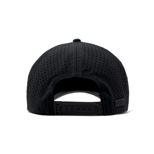 Melin Odysea Rope Bulls Icon Hydro Trucker & Rope Hat - Small Black