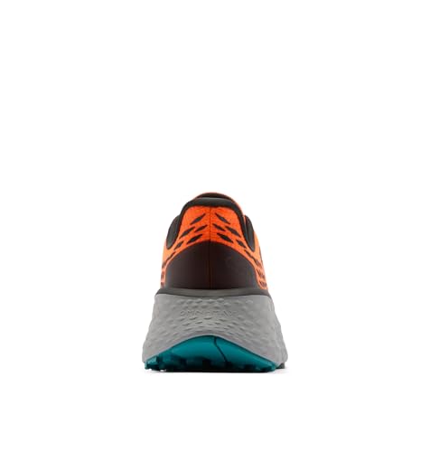 Columbia Men's Konos Trillium ATR Trail Running Shoes - Blaze/Teal, Size 8