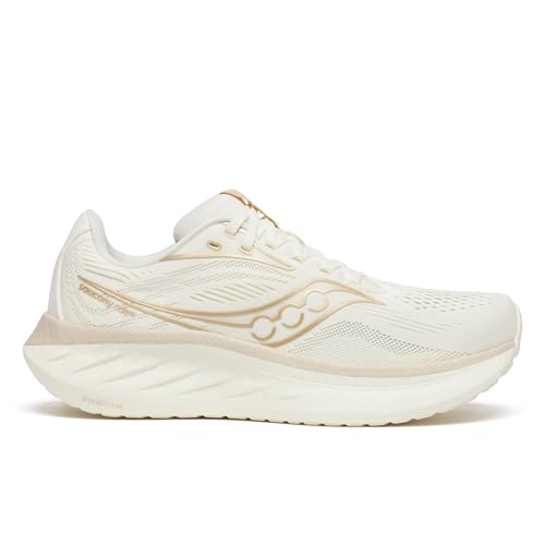 Saucony Women's Ride 18 Sneakers - Vanilla, Size 9 Running Shoes