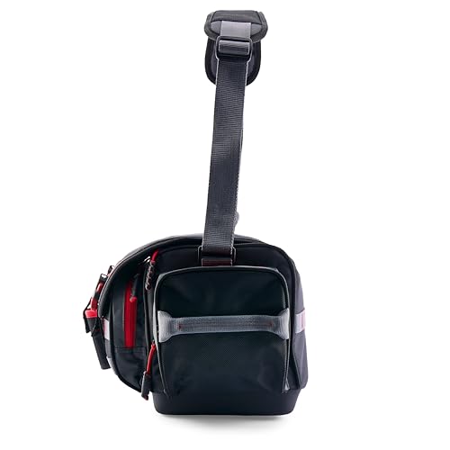 Ugly Stik 3600 Tackle Bag with 2 Waterproof Tackle Boxes, Outdoor Fishing Gear Organizer