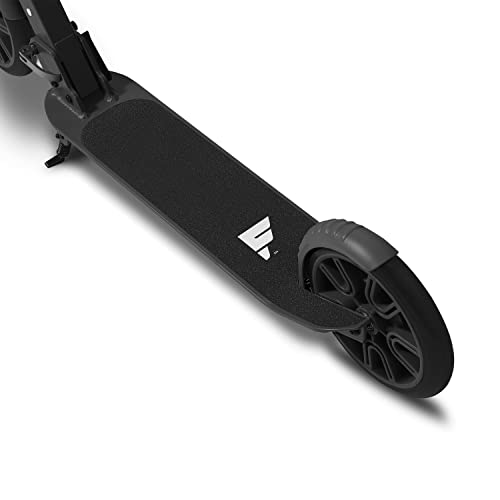 Radio Flyer Kickstart Max, Lightweight and Foldable Two-Wheel Kick Scooter Ages 8+, 220 lb Max, Large Wheels and Front Suspension for Smooth Ride
