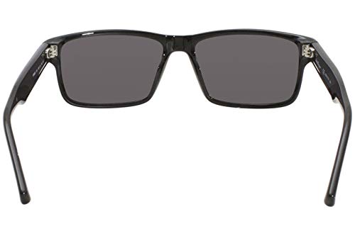 Ferragamo SF960S Unisex Black Sunglasses 58mm | Full Rim Rectangular Design