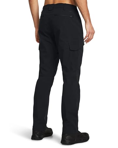 Under Armour Enduro Elite Cargo Pants 34W x 30L Black Water-Resistant Athletic Workwear
