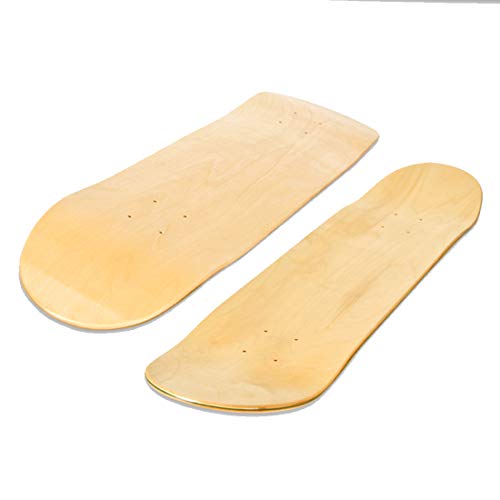 Maple Skateboard Decks Double Tail 8" x 31.75" Light Deck with Grip Tape - 1 PCS