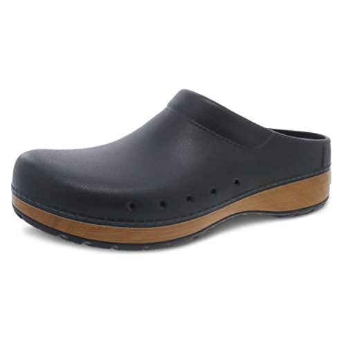Dansko Men's Kane Slip-On Mule Black 9.5-10 Lightweight Eco-Friendly Clog