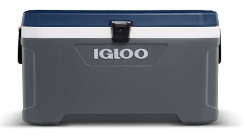 Igloo Maxcold Latitude Cooler 70Qt Carbonite Insulated Hard Shell Ice Chest