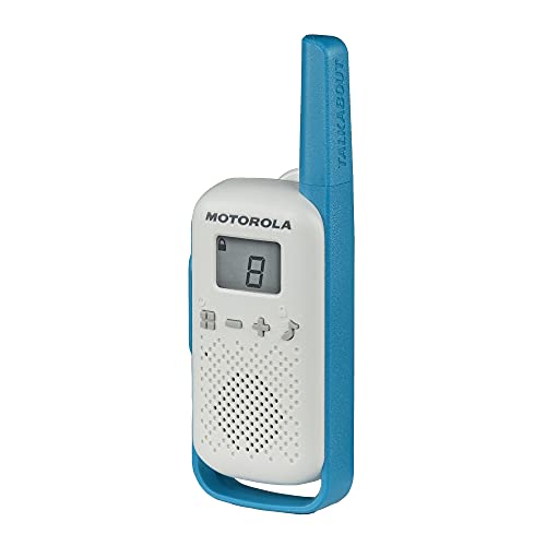 Motorola Solutions T114TP White/Blue 16 Mile 2-Way Radio Pack - Easy Pairing