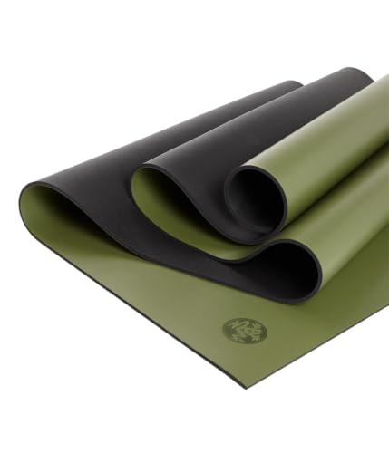 Green Manduka GRP Adapt Yoga Mat 71-Inch - Ultimate Grip, Sweat-Resistant