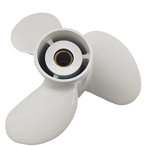 13x19 Aluminum Outboard Propeller for Yamaha 50-130HP Boats