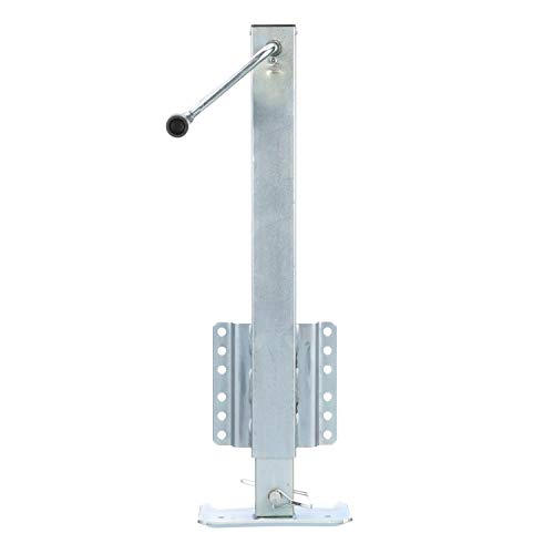 Heavy Duty Trailer Jack with Drop Leg - 28.6 Inch Lift, 2500 Lb Capacity