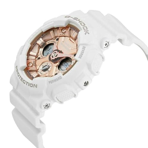 Casio Women's G-Shock Analog-Digital White Watch 200M Water-Resistant Quartz