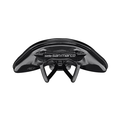 Selle San Marco Shortfit 2.0 Dynamic Bicycle Saddle Black/Black L3 - Road Cycling Seat