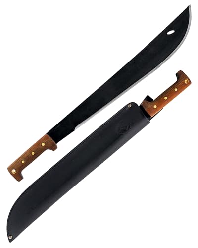 Condor Outdoor Machete with Walnut Handle - El Salvador Wood Variant, 3mm Thick Blade