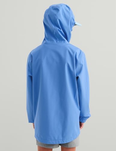 HUK Kids Unisex Storm Rain Jacket Small Regatta - Heavy Duty Windproof Coat