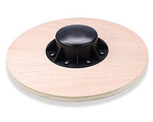 NEXPRO Heavy Duty 15.5" Wooden Balance Board with Non-Slip Pad Fitness Equipment