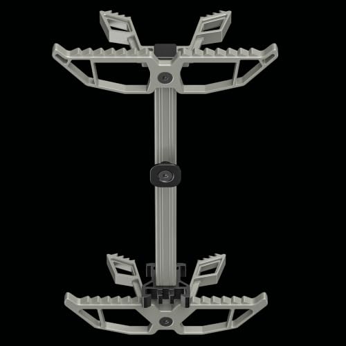 EZshoot Aluminum Climbing Sticks for Hunting, Portable Tree Stand Steps