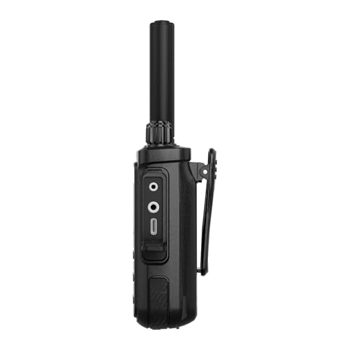 Retevis MateTalk B4 Walkie Talkies with Waterproof Shoulder Mic,2 Way Radio Noise Cancelling,Compact,USB-C Charging,Rugged Two Way Radios for Construction Site Workshop Electrician(4 Pack)