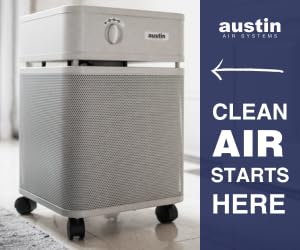 Austin Air HealthMate Plus Air Purifier Sandstone - Large Room 4-Stage Filtration