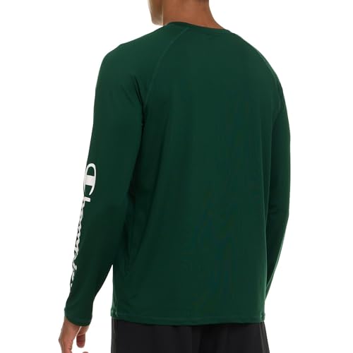 Men's UPF 50+ Long Sleeve Rash Guard Swim Shirt - Quick Dry Water Sports