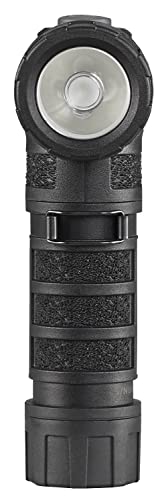 Black PolyTac 90X 500-Lumen Tactical Flashlight - Right Angle, Hands-Free