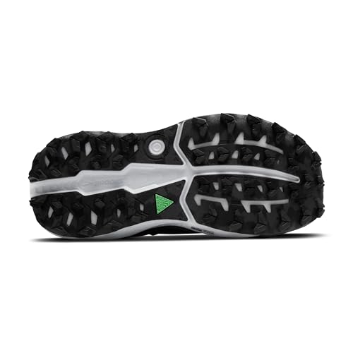 Brooks Women’s Caldera 8 Ultra Trail Running Shoe - Black/Blackened Pearl/White, Size 9
