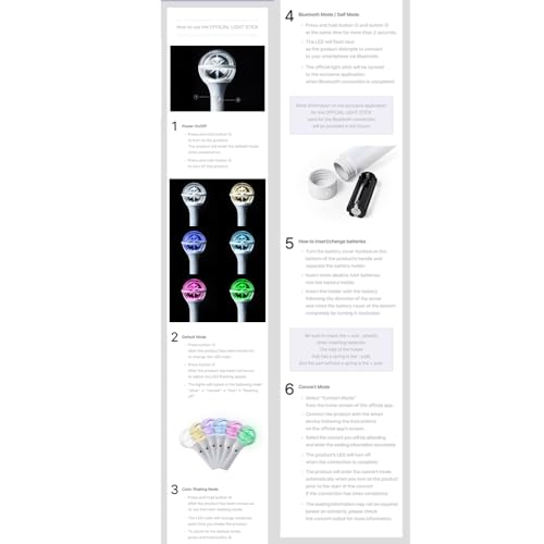 KATSEYE Official K-Pop Lightstick Set with Photocards & Accessories