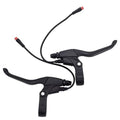 Electric Bike Brake Levers with Waterproof 2PIN Connector - 20cm Pair