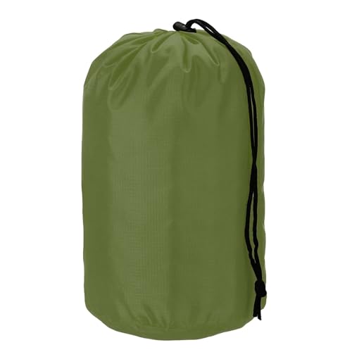 Waterproof Nylon Stuff Sack 9x16 Inch Travel Dry Bag for Camping Hiking Green
