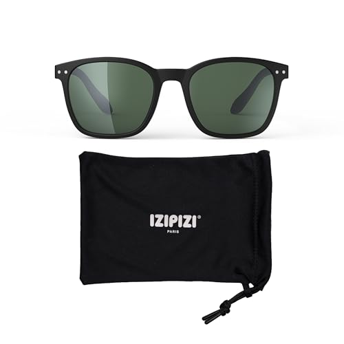 IZIPIZI Journey Black Rectangular Polarized Sport Sunglasses