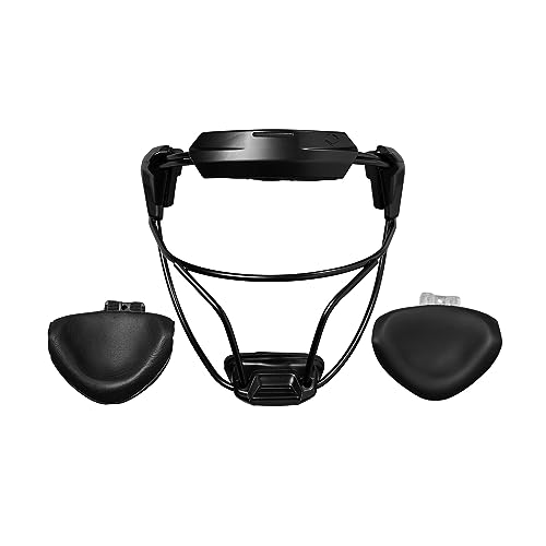 Fastpitch Defender's Facemask for Youth - Black, EvoShield Sports Gear