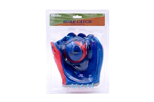 Baden Sure Catch Youth Baseball Mitt and Ball Set - Small Hands, Beginner Friendly