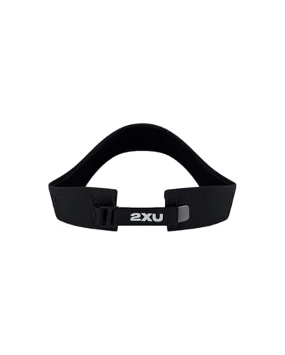 Unisex Run Visor - Black, One Size - Sports & Outdoor Accessories