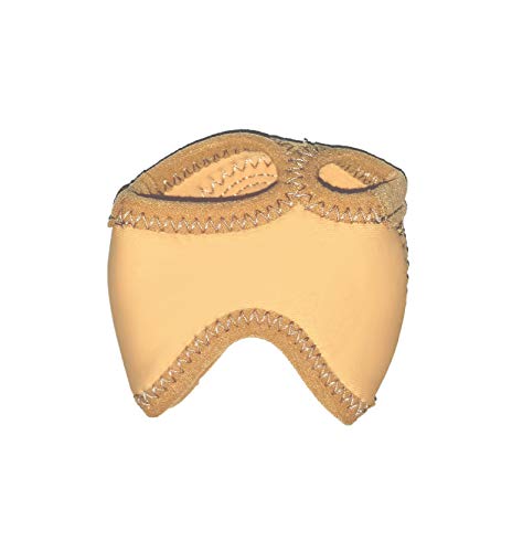 Neoprene Half Sole Dance Shoes - Tan, Small for Ballroom & Latin