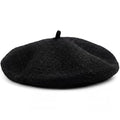 SATINIOR Kid Beret Hat French Beanie Cap for Girls - Black