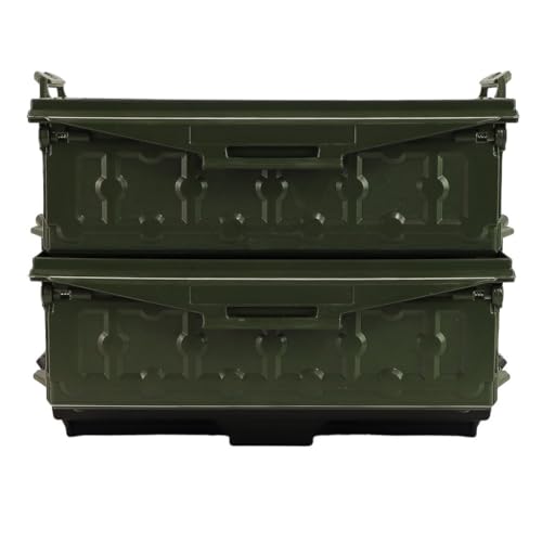 YakAttack TracPak Combo Kit with 2 Storage Boxes - Ranger Green