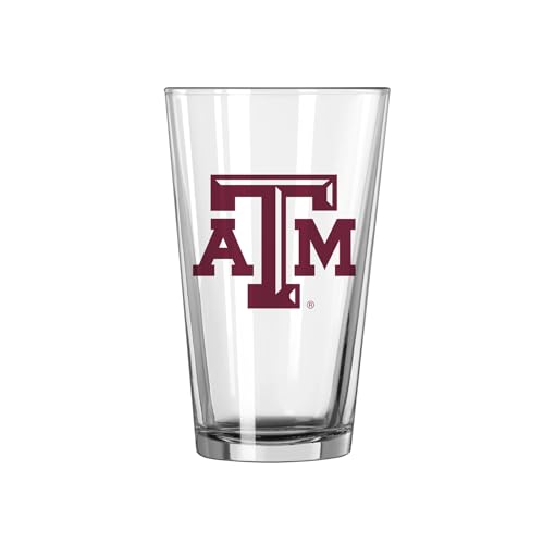Texas A&M Aggies 16 oz Pint Glass - Durable Team Drinkware for Gameday & Home Bars
