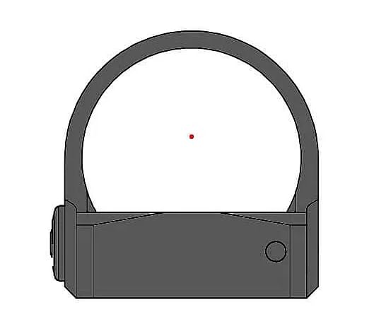 Gideon Optics Omega OM50RD Red/Green Dot 22mm Wide View Tactical Scope