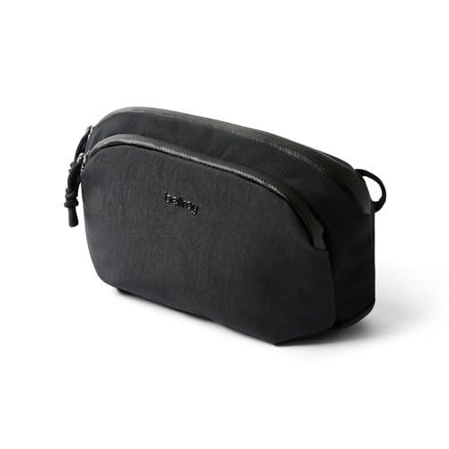 Travel Organizer Pouch - Water-Resistant, Compact, Black