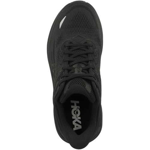 Hoka Men's Bondi 9 Running Shoes - Black/Black, Size 11