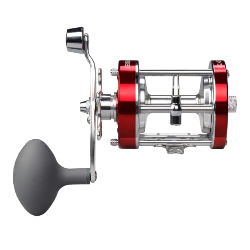 Red KastKing Rover Round Baitcasting Reel - 70 Size, Right Hand, Powerful & Smooth