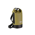 Olive Waterproof Dry Bag 10L - Reflective Waterproof Gear Storage for Kayaking & Beach