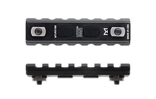 UTG MTURS10M PRO 7-Slot Picatinny Rail Section, Matte Black
