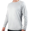 Men's Long Sleeve Swim Shirt - Quick-Dry Rash Guard UPF 50+ XX-Large Gray